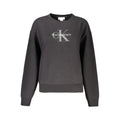 Calvin Klein Black Cotton Women's Sweatshirt Calvin Klein