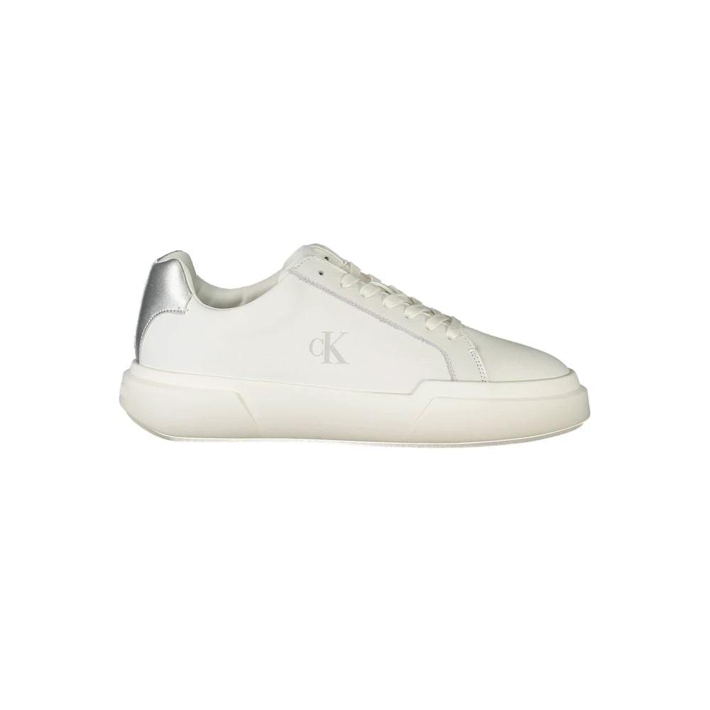 Calvin Klein Bianco Polyurethane Women Sneaker Calvin Klein