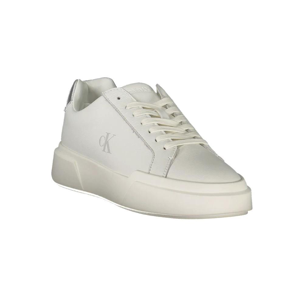 Calvin Klein Bianco Polyurethane Women Sneaker Calvin Klein