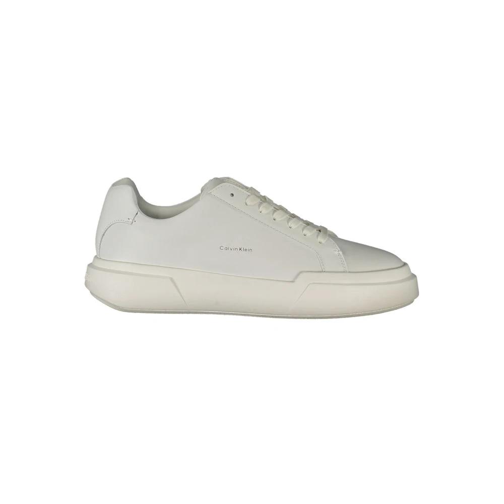 Calvin Klein Bianco Polyurethane Women Sneaker Calvin Klein