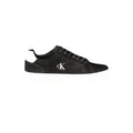 Baskets Calvin Klein en cuir noir pour homme