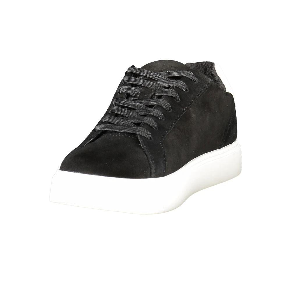 Calvin Klein Black Leather Men's Sneaker Calvin Klein