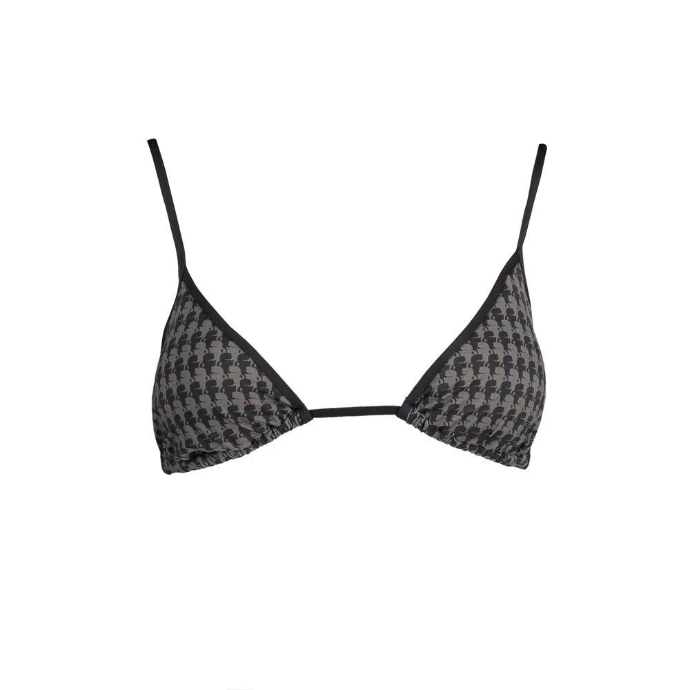 Karl Lagerfeld Black Polyamide Women Swimsuit by Karl Lagerfeld