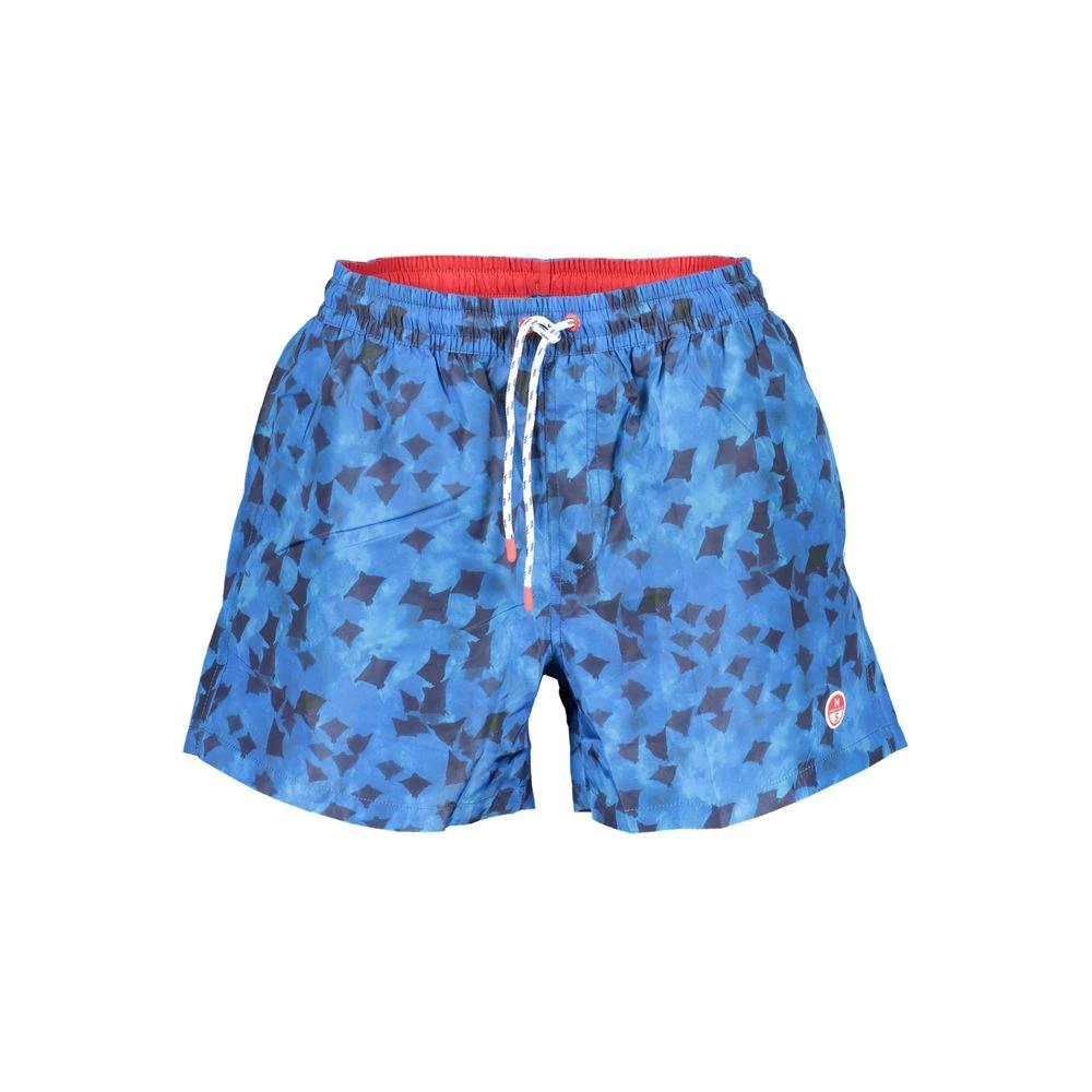 North Sails Blue Polyester Men's Swim Trunk