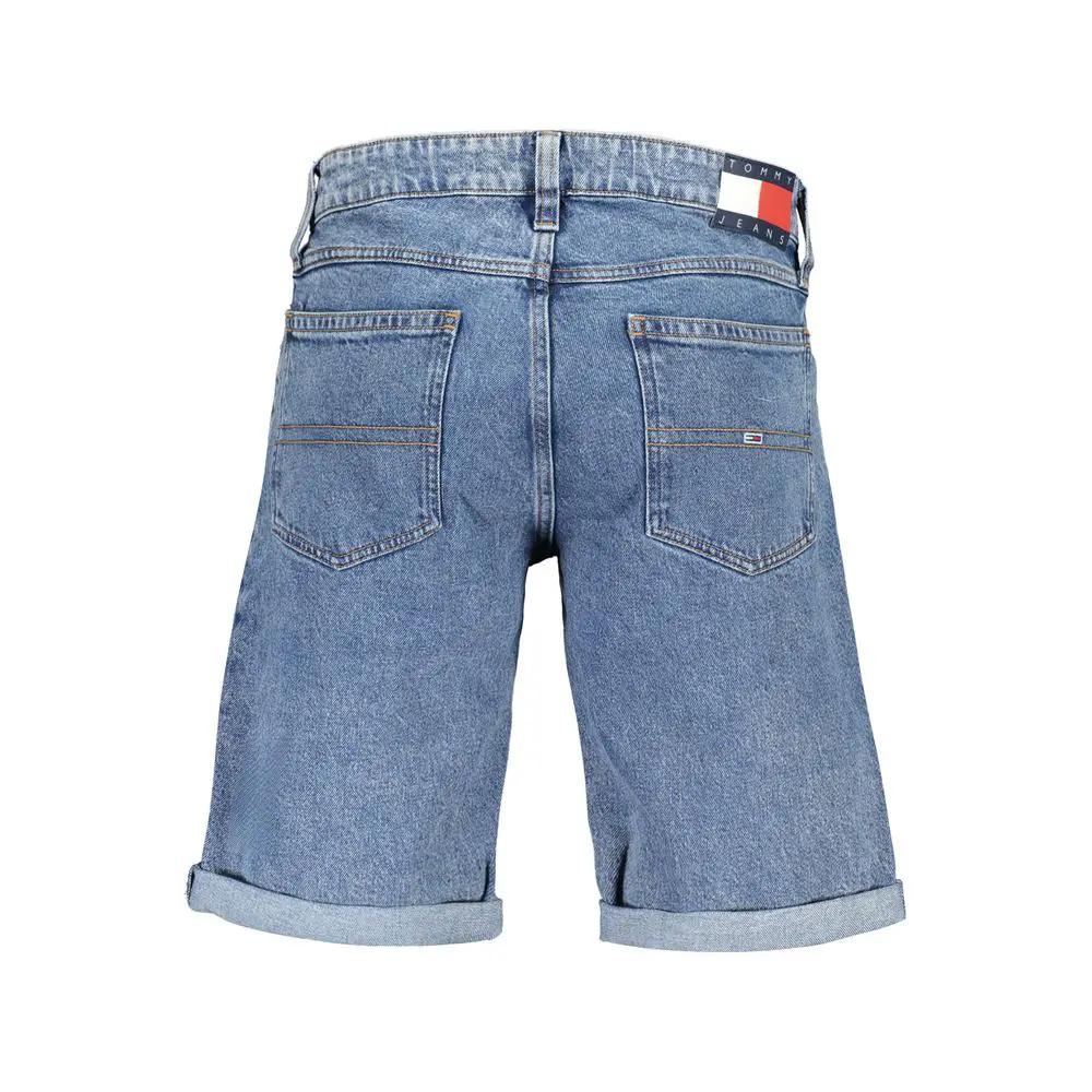 Short Tommy Hilfiger bleu en coton biologique pour homme