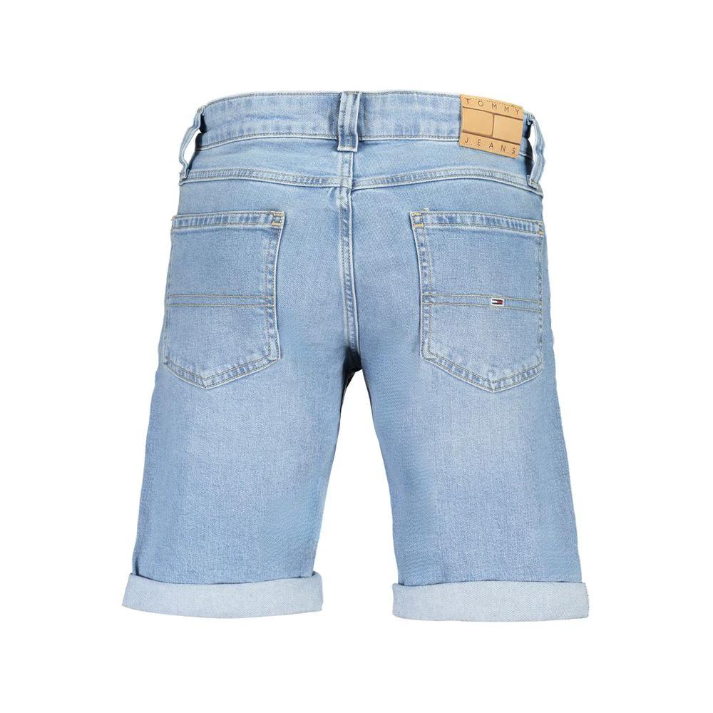 Short homme Tommy Hilfiger Azzurro en coton