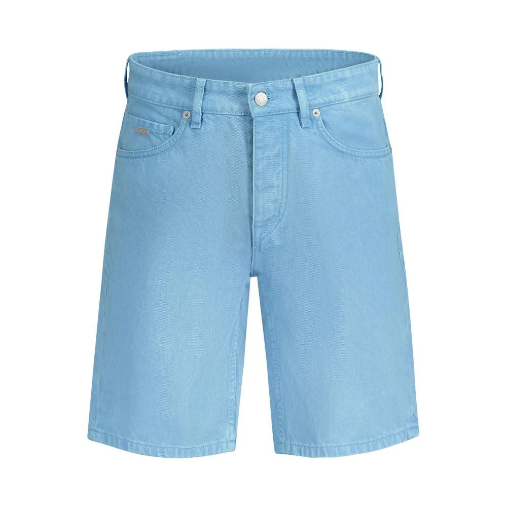 Short Hugo Boss Azzurro en coton pour homme