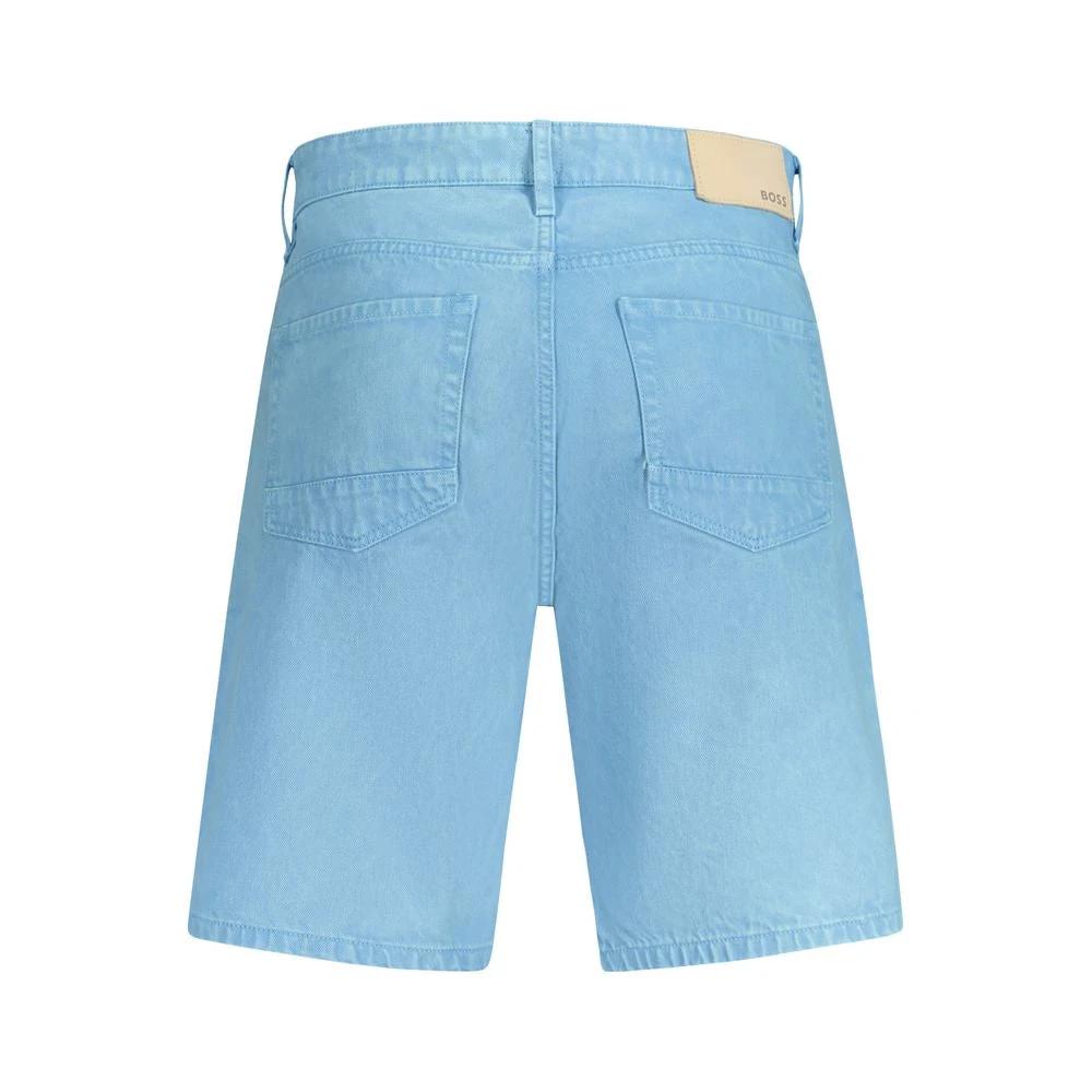 Short Hugo Boss Azzurro en coton pour homme