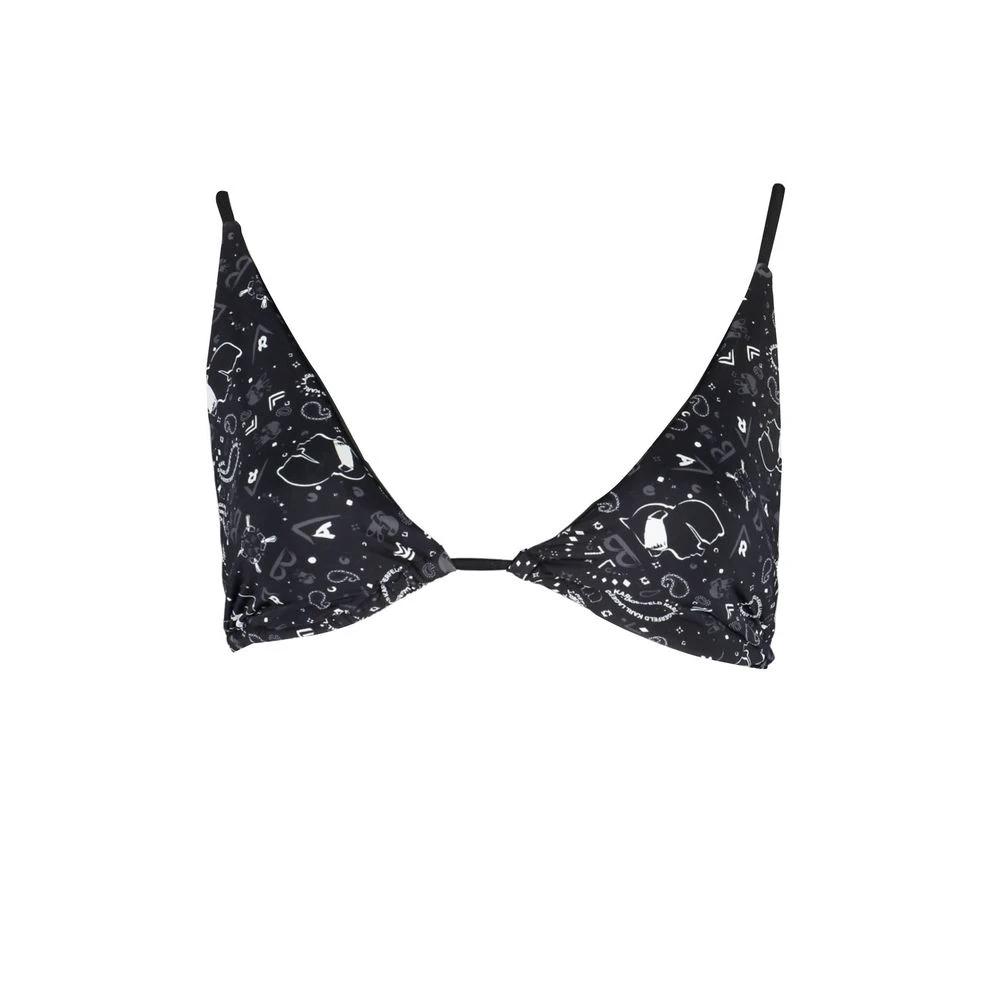 Maillot de bain femme Karl Lagerfeld en polyamide noir