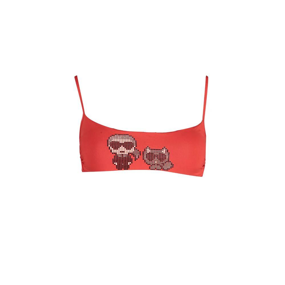 Maillot de bain femme Karl Lagerfeld Rosso Poliammide