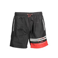 Karl Lagerfeld Black Polyester Men's Swim Boxer Karl Lagerfeld