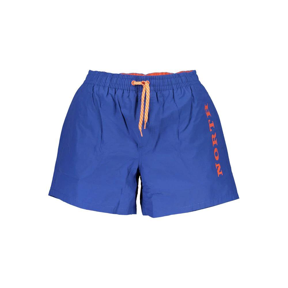 North Sails Blue Polyester Men's Swim Trunks