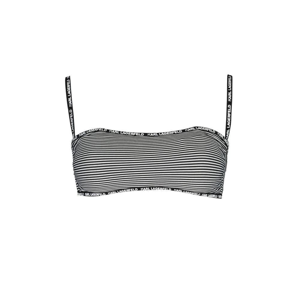 Maillot de bain femme Karl Lagerfeld en polyamide noir