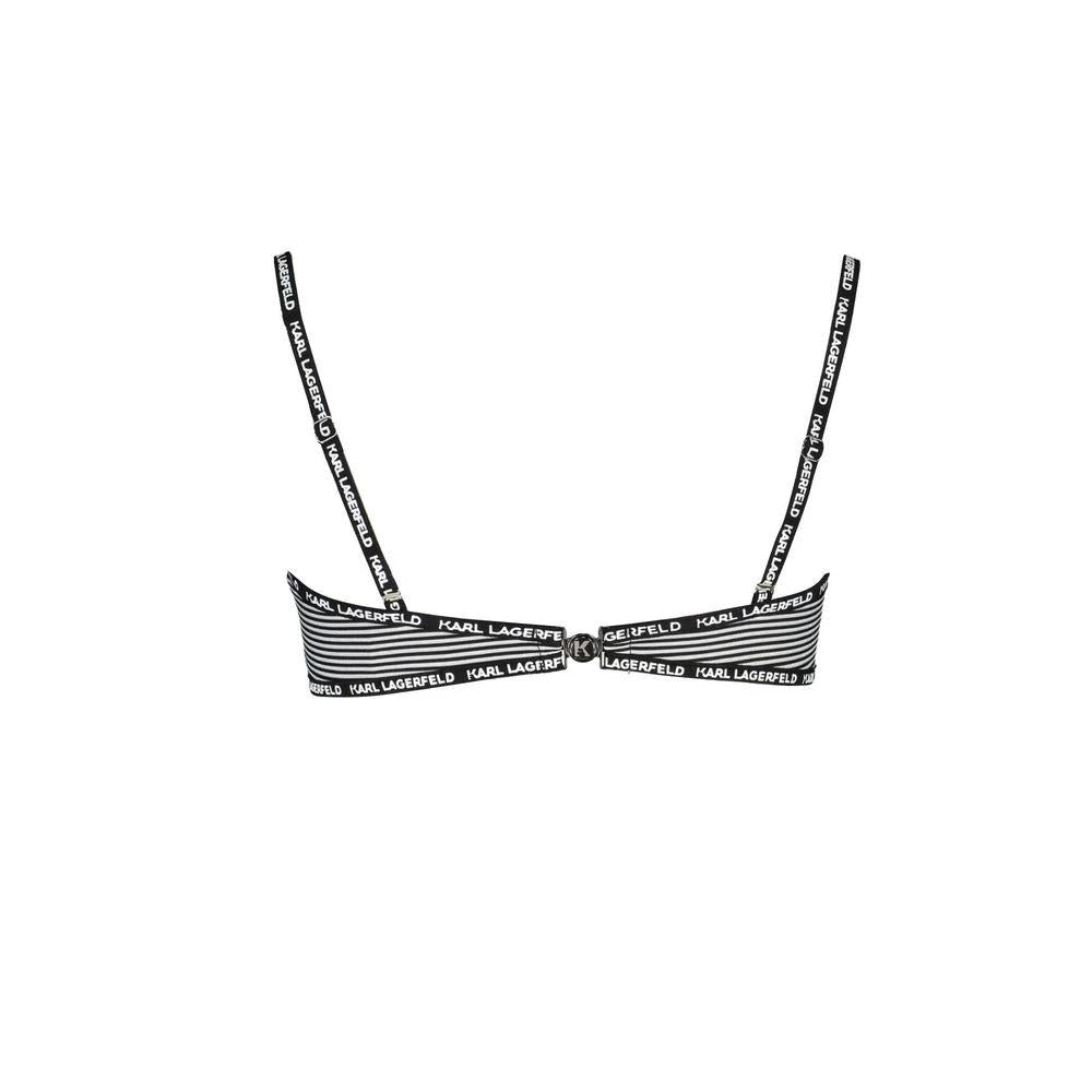 Maillot de bain femme Karl Lagerfeld en polyamide noir