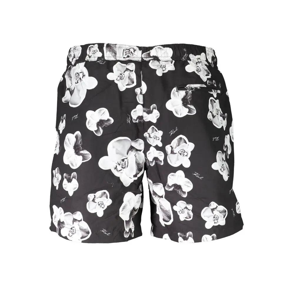Boxer de bain homme Karl Lagerfeld Nero en polyester