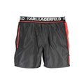 Karl Lagerfeld Nero Poliestere Mens Swim Boxer Karl Lagerfeld