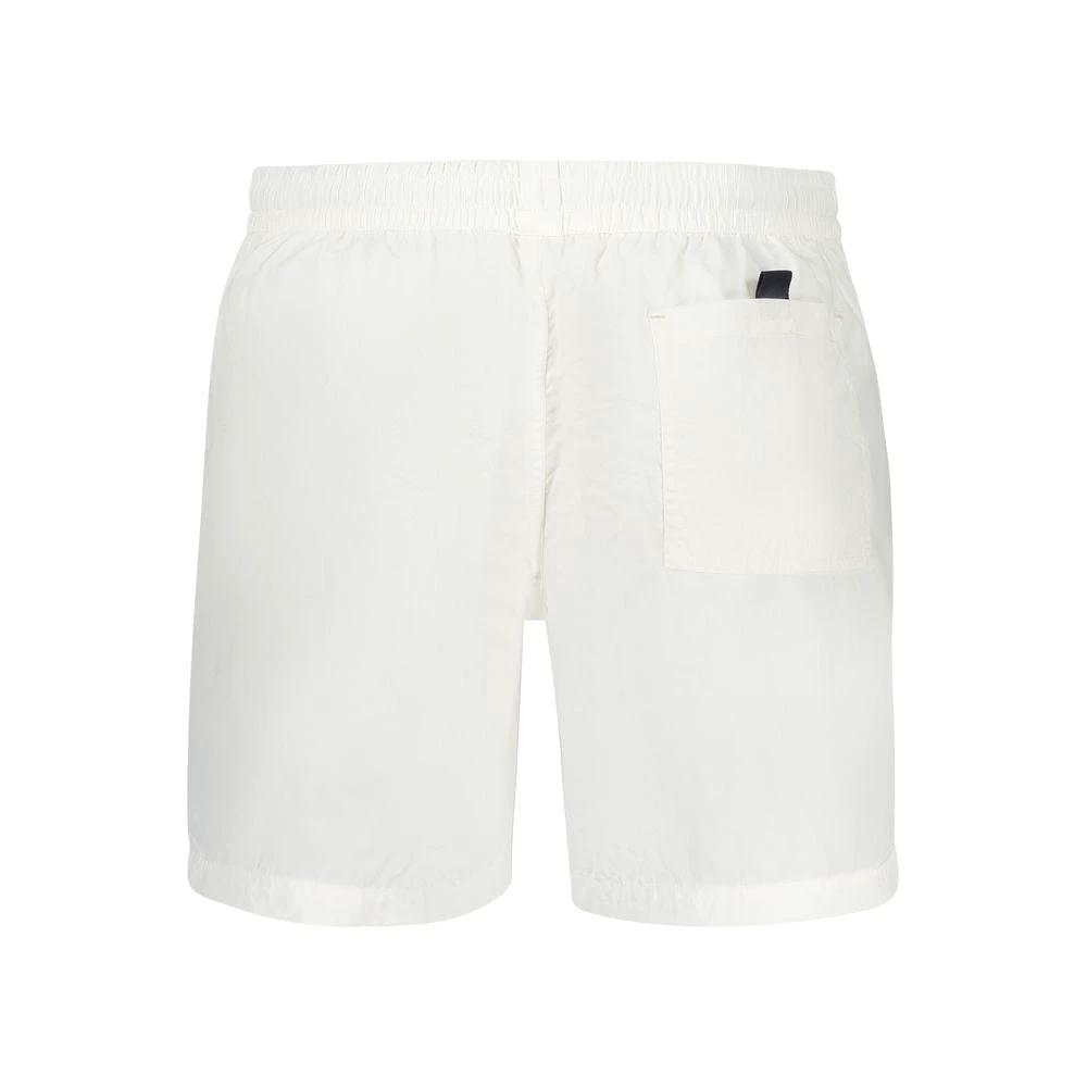 Norway 1963 White Polyamide Men's Swim Boxer