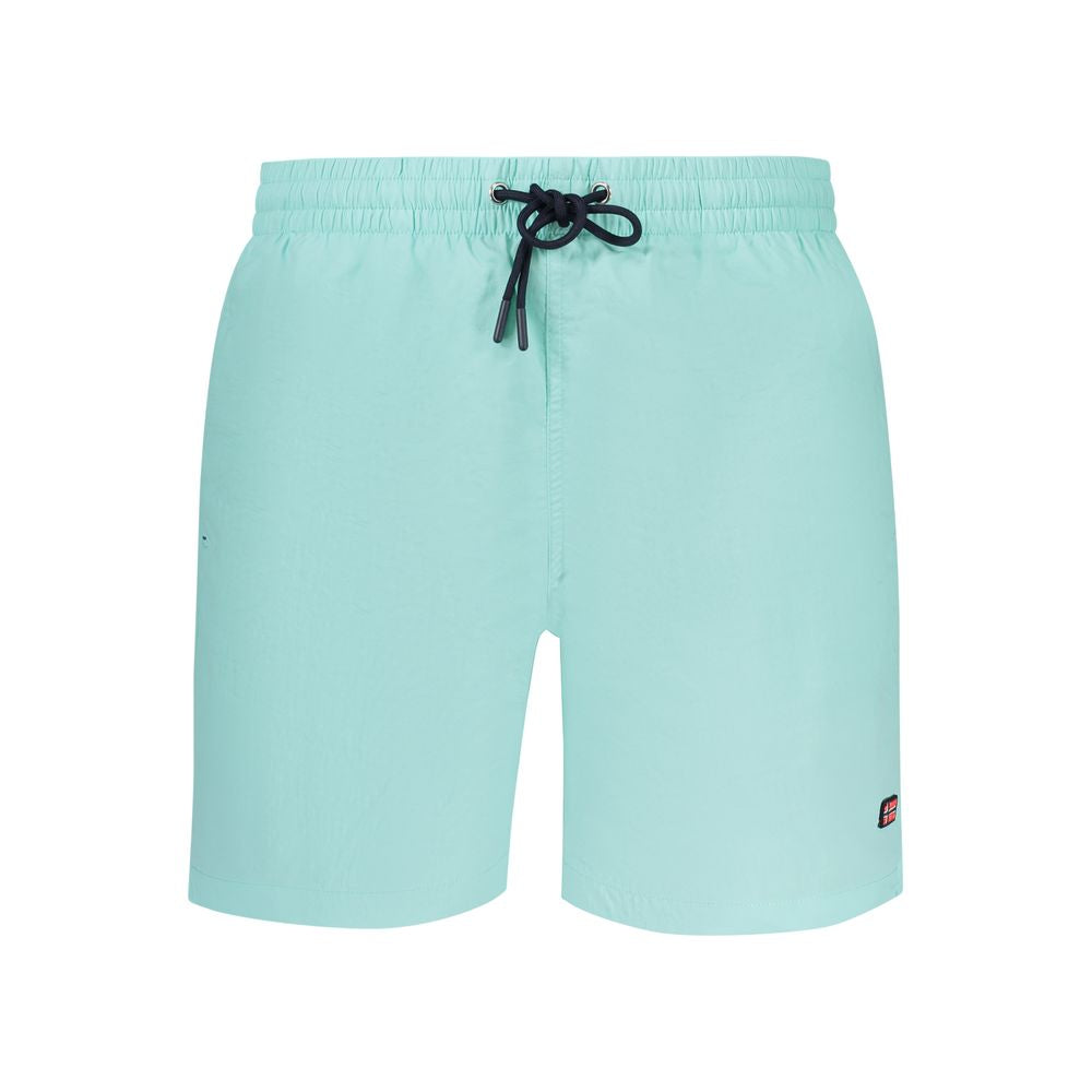 Boxer de bain Norvège 1963 Azzurro Poliammide pour hommes