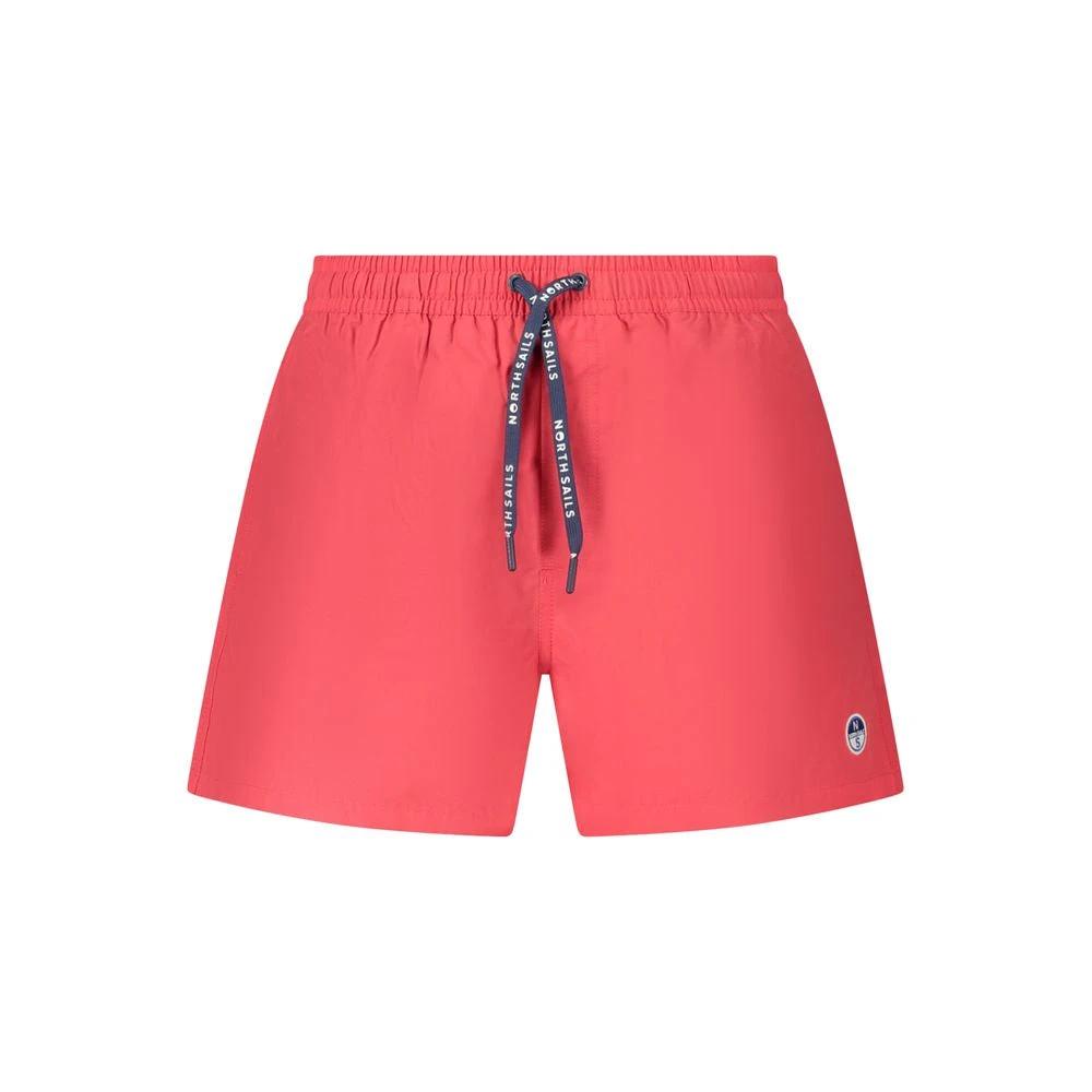 North Sails Red Nylon Men's Swim Boxer