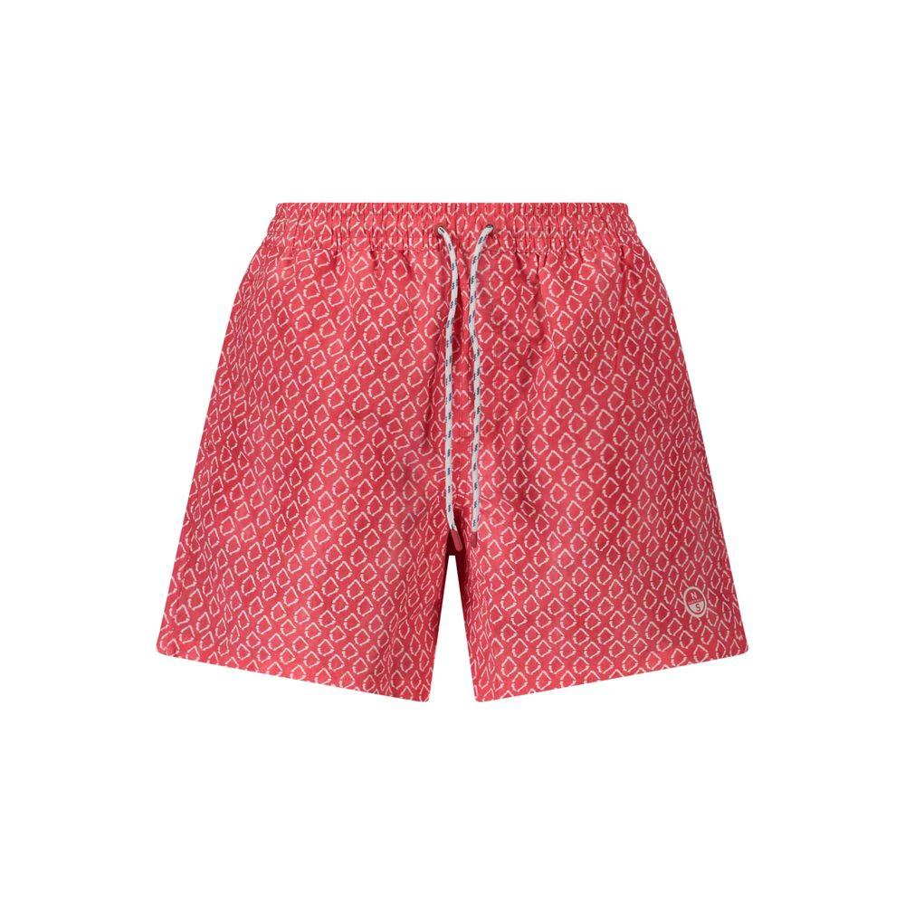North Sails Red Polyester Men's Swim Boxer
