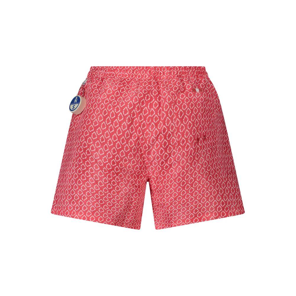 North Sails Red Polyester Men's Swim Boxer
