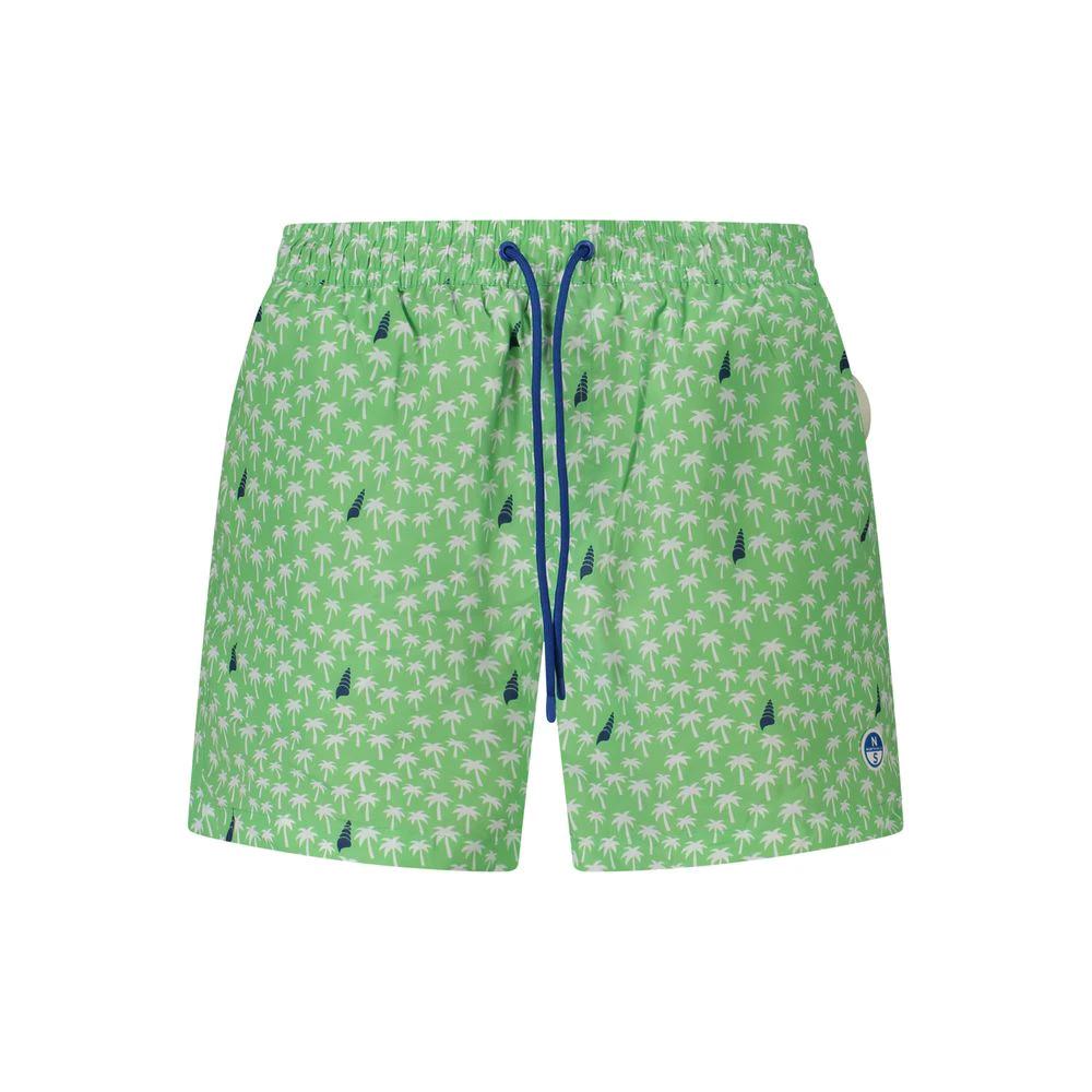 Boxer de bain homme North Sails Verde en polyester