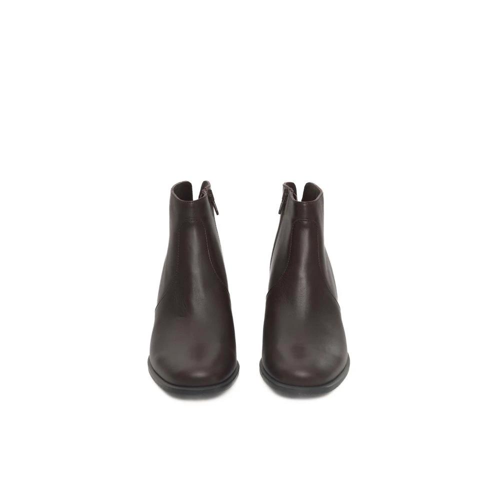 Cerruti 1881 Burgundy Cowhide Women Boot by Cerruti 1881