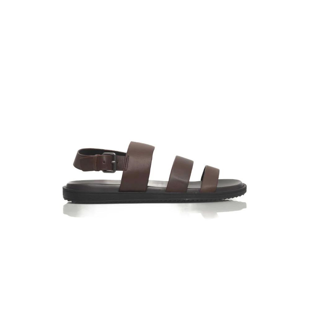 Cerruti 1881 Brown Cowhide Men Sandal by Cerruti 1881