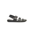 Cerruti 1881 Black Cowhide Men Sandal by Cerruti 1881