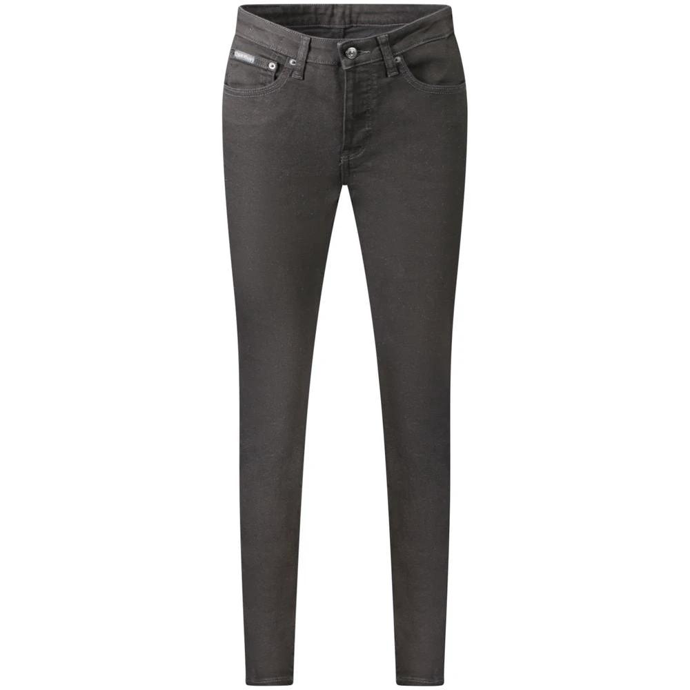Calvin Klein Black Cotton Women's Jeans Calvin Klein