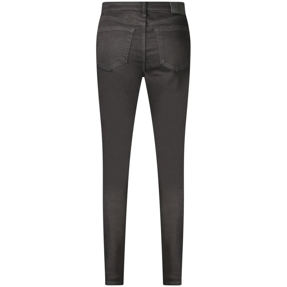 Calvin Klein Black Cotton Women's Jeans Calvin Klein
