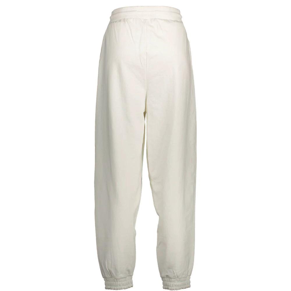 Pantalon de survêtement Tommy Hilfiger en coton blanc pour femme