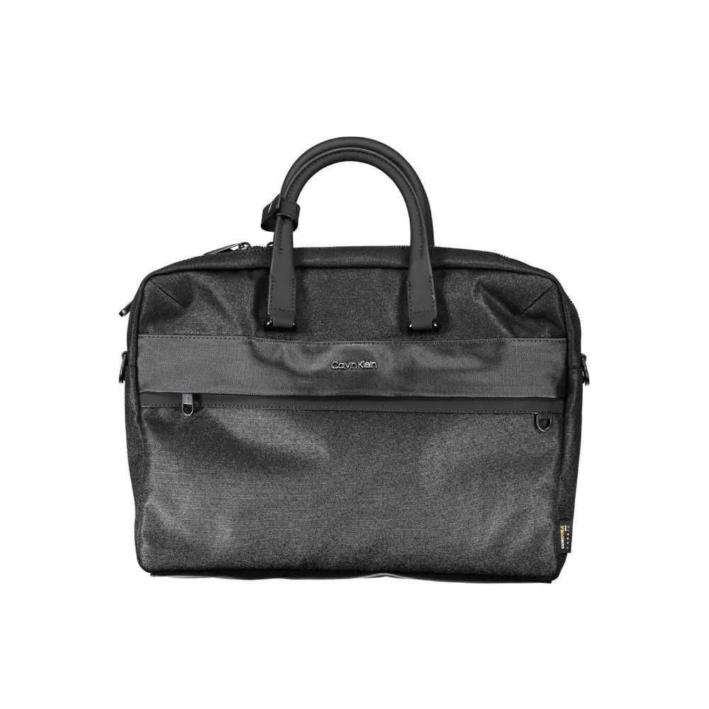 Calvin Klein Nero Polyester Men's Briefcase Calvin Klein