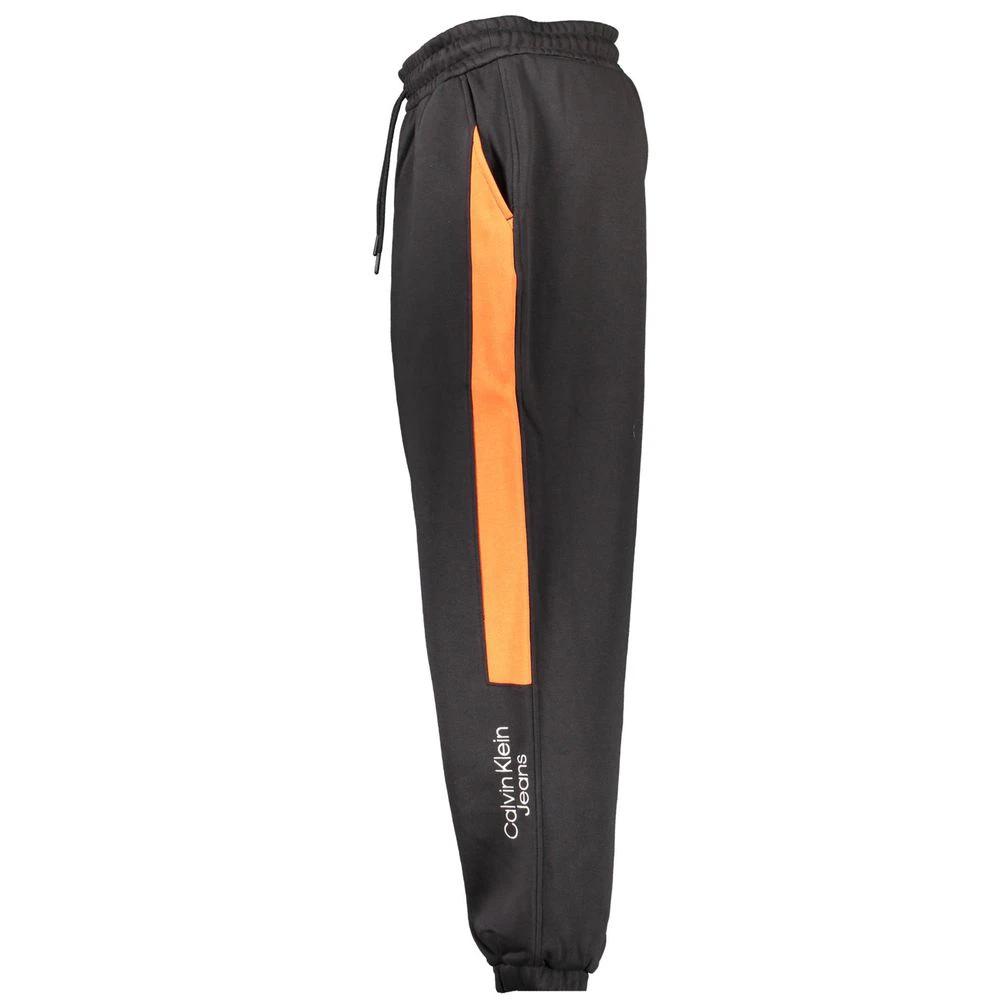 Pantalon de survêtement Calvin Klein Nero en coton pour homme