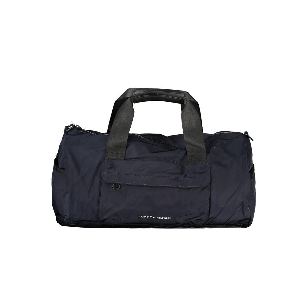 Sac Tommy Hilfiger bleu en polyester pour homme avec bandoulière réglable