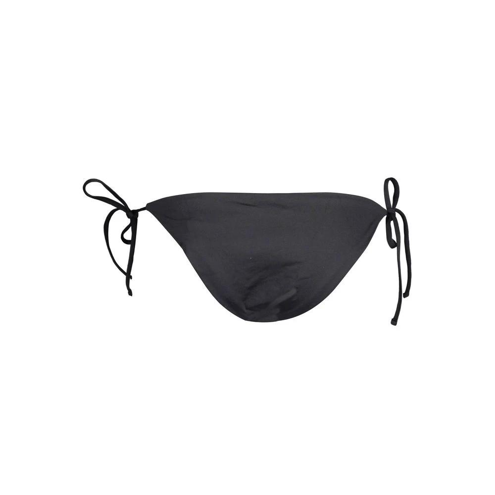 Slip de bain femme Karl Lagerfeld en polyamide noir