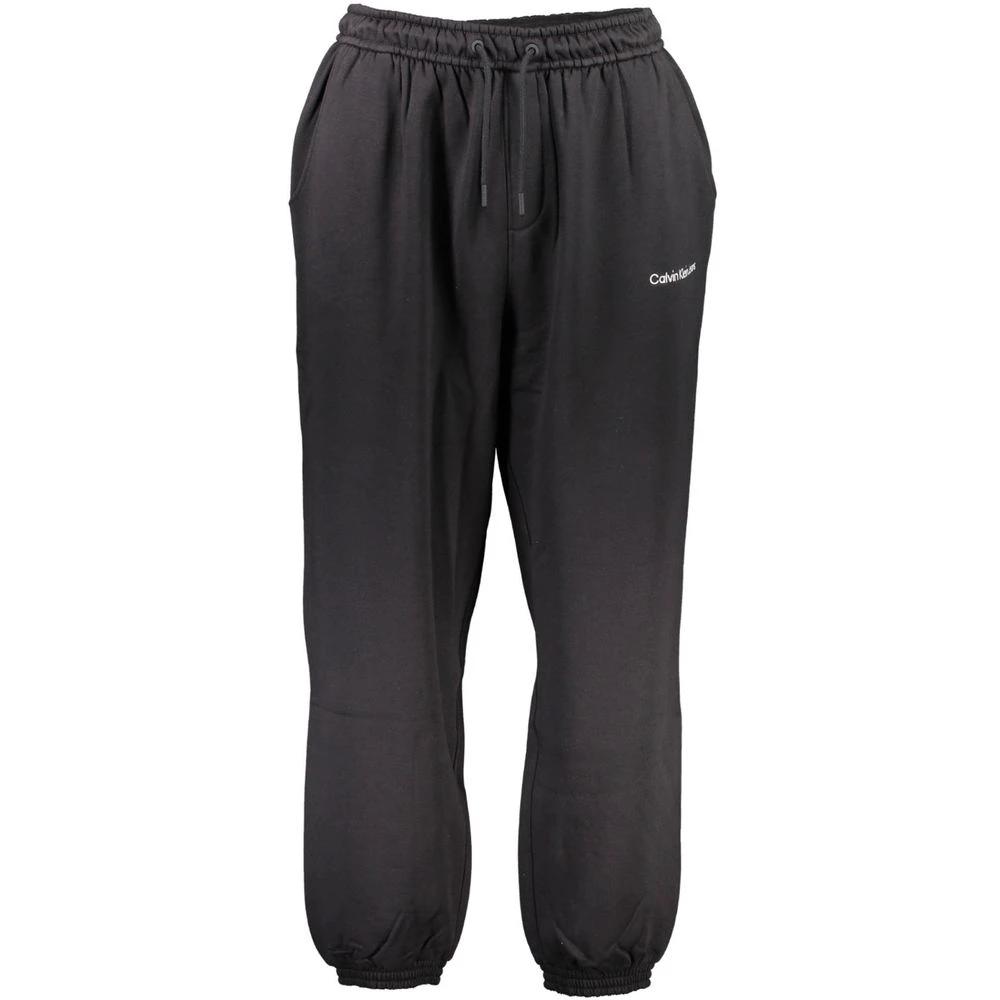 Calvin Klein Black Cotton Men's Sweatpant by Calvin Klein