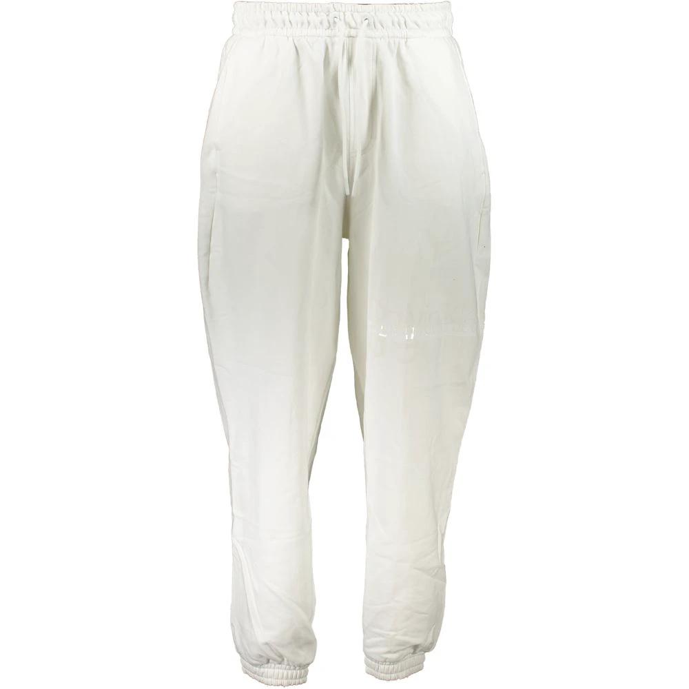 Pantalon de sport en coton blanc Calvin Klein pour homme