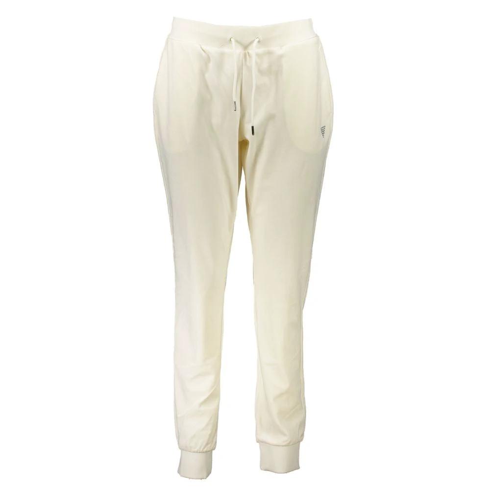 Pantalon de survêtement Guess Jeans blanc en polyester pour femme