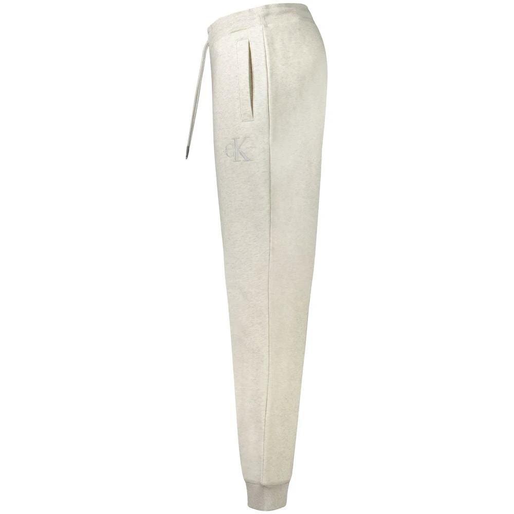 Calvin Klein Grey Cotton Men's Jogger Pant