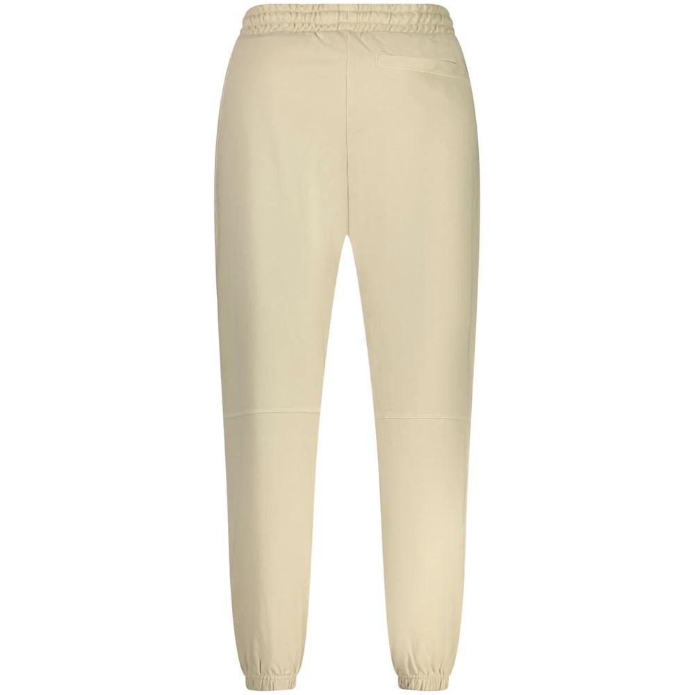 Hugo Boss Beige Cotton Men's Sports Trouser