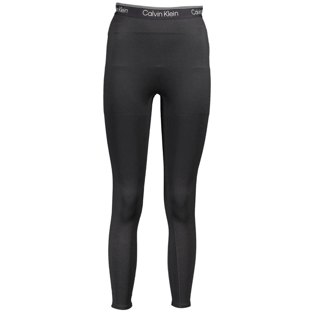 Calvin Klein Black Polyester Women Legging