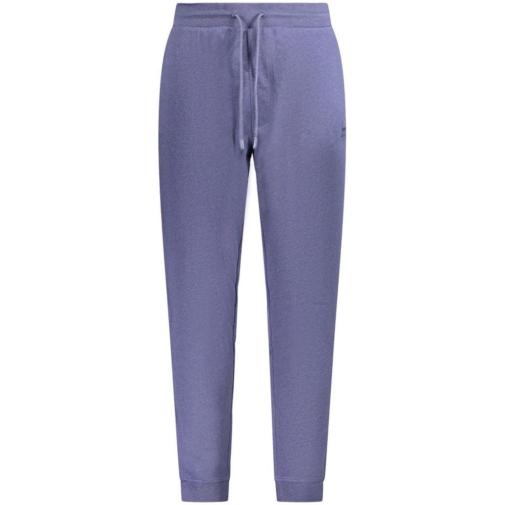 Pantalon de survêtement Hugo Boss Blu Cotton pour homme