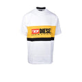 Diesel White Cotton Sweatshirt by Diesel