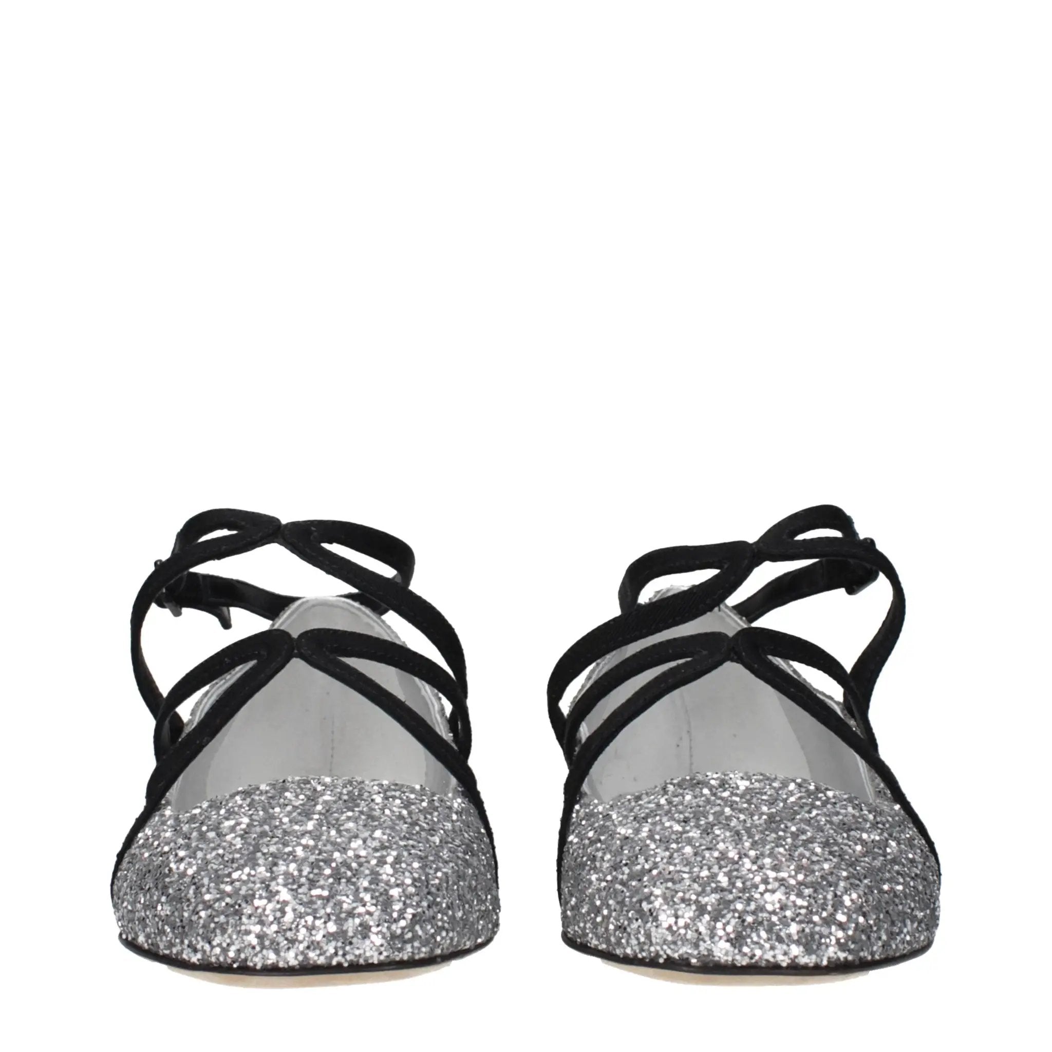 Ballerines grises en plastique Jimmy Choo