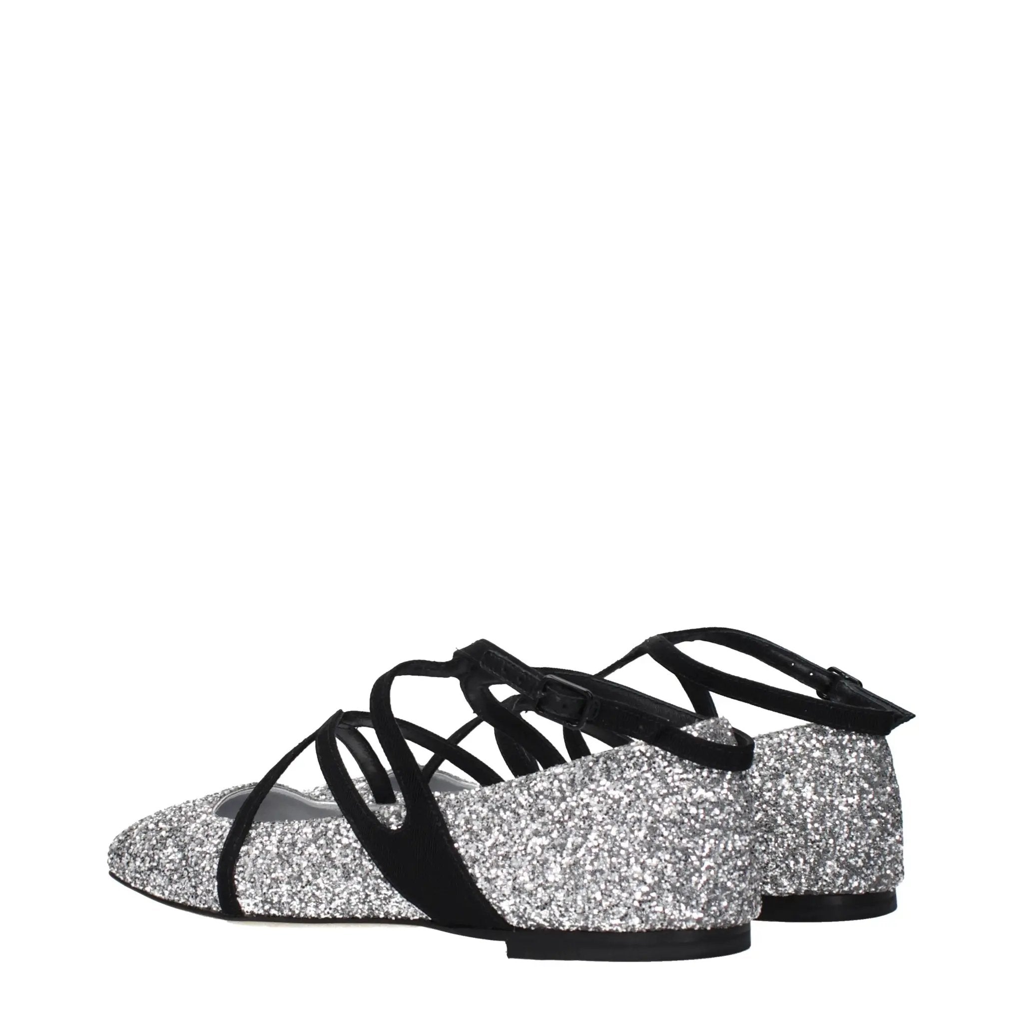 Ballerines grises en plastique Jimmy Choo