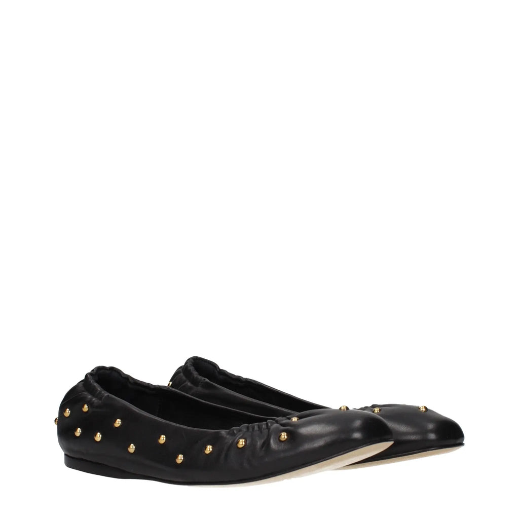 Ballerines Chloé en cuir noir
