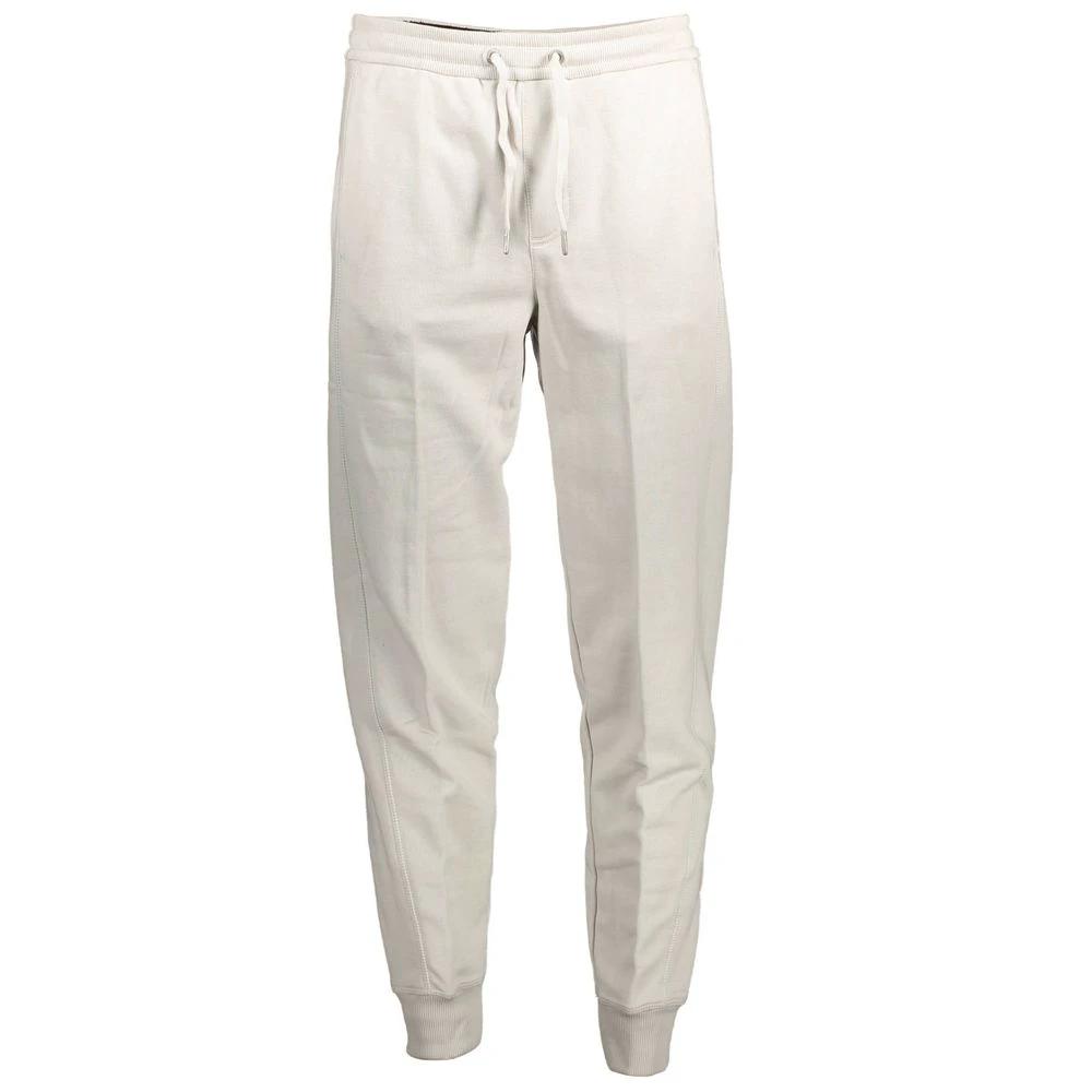 Pantalon de survêtement Calvin Klein Grigio en coton pour homme