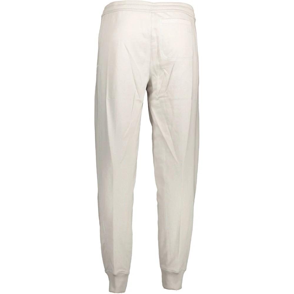 Pantalon de survêtement Calvin Klein Grigio en coton pour homme