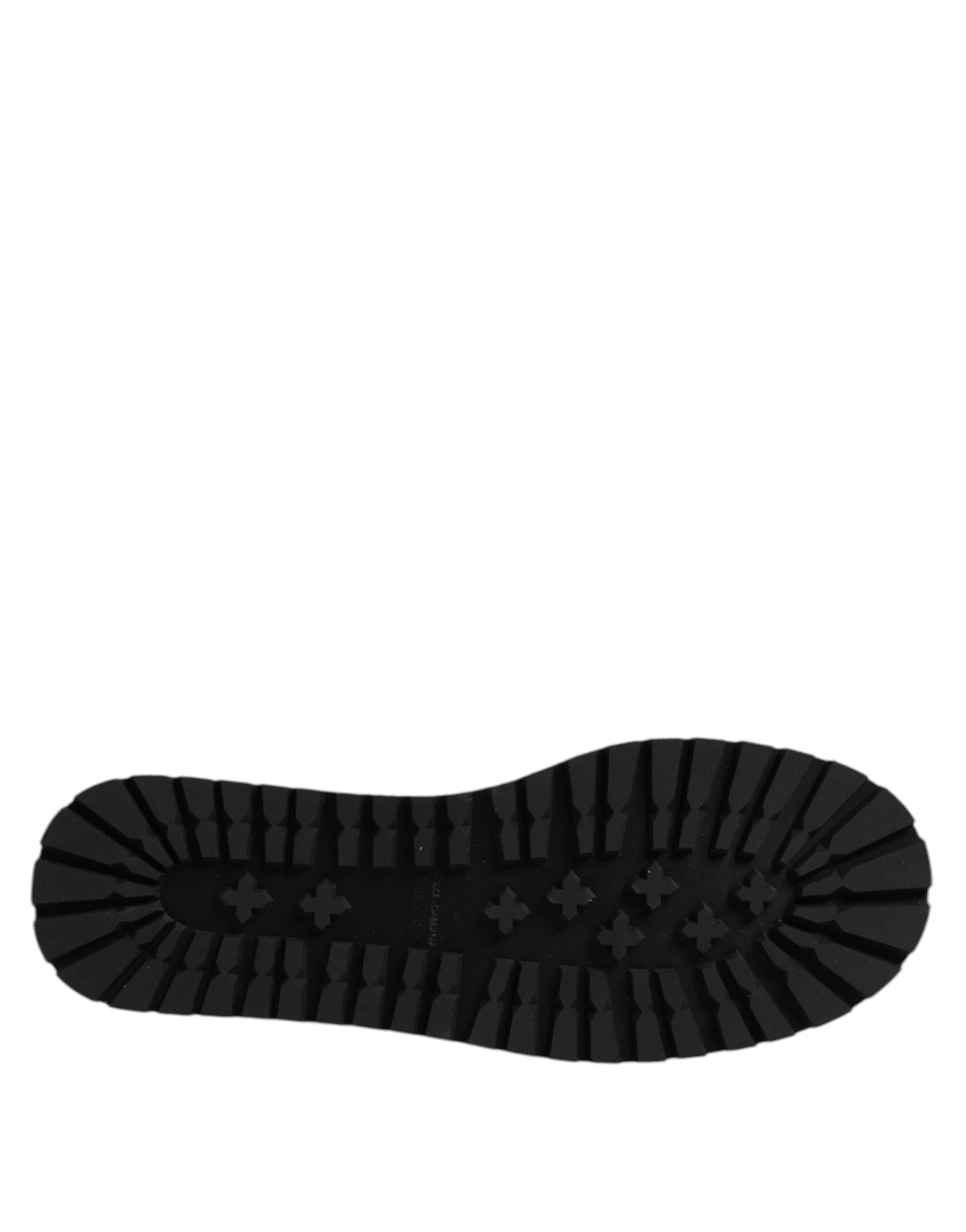 Dolce & Gabbana Silver Strass Slides Flats Slippers Shoes by Dolce & Gabbana